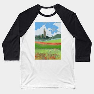 Middle of nowhere Spain Baseball T-Shirt